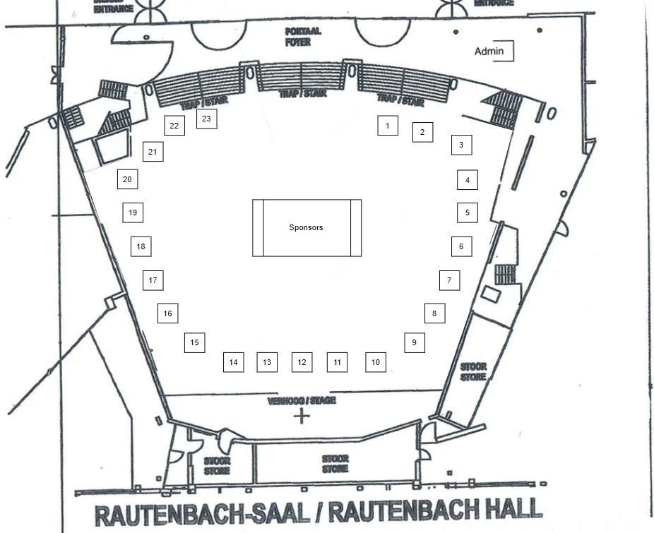 hall layout